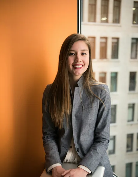 Portrait of Emma Blake, AI/ML Engineer.